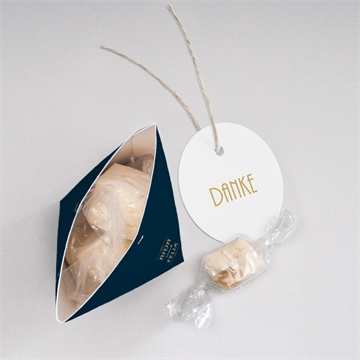 Geschenkbox Hochzeit art déco - schachtel - Vue 3