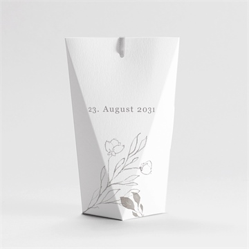 Geschenkbox Hochzeit elegante skizze - schachtel - Vue 4