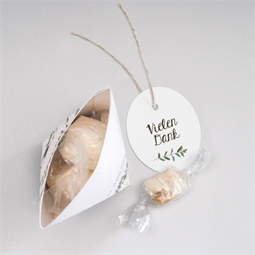 Geschenkbox Hochzeit zarte blüte - schachtel - Vue 3