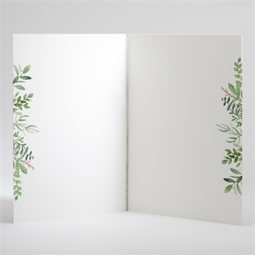 Kirchenheft Hochzeit zierliches laub - Vue 3