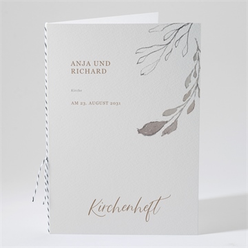 Kirchenheft Hochzeit ref. N491354