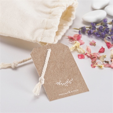 Geschenkbeutel Hochzeit zurück zur natur - Vue 2