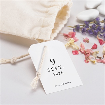 Geschenkbeutel Hochzeit unter dem olivenbaum - Vue 2