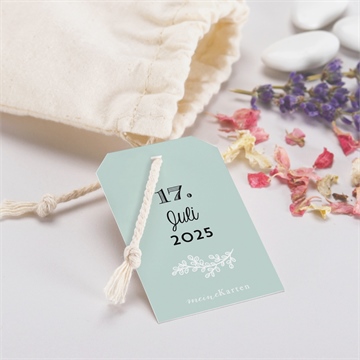 Geschenkbeutel Hochzeit kleines origami - Vue 2