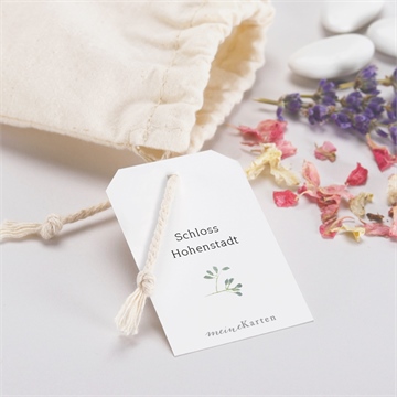 Geschenkbeutel Hochzeit olivenzweig - Vue 2