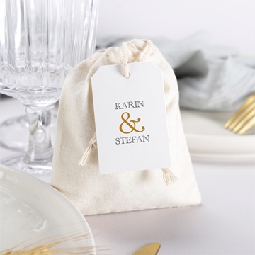 Geschenkbeutel Hochzeit eng verbunden - Vue 3