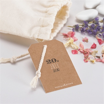 Geschenkbeutel Hochzeit vertrauen - Vue 2