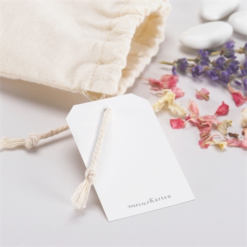 Geschenkbeutel Hochzeit schlicht & elegant - Vue 2