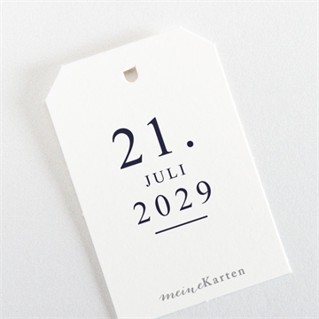 Geschenkanhänger Hochzeit pfingstrose - Vue 3