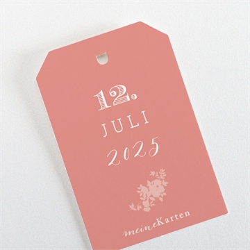 Geschenkanhänger Hochzeit retro ausgefallen - Vue 3