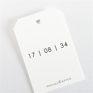 Geschenkanhänger Hochzeit verbunden - Vue 3