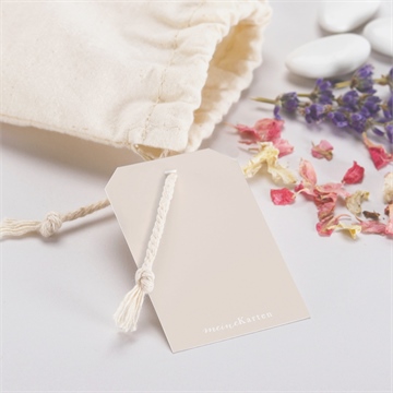 Geschenkbeutel Taufe kupfer schrift - Vue 2