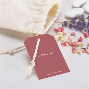 Geschenkbeutel Taufe polaroid design - Vue 2