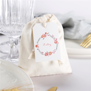 Geschenkbeutel Kommunion aquarellkranz - Vue 3