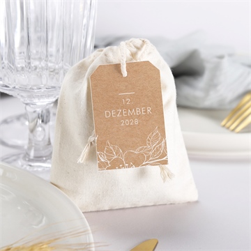 Geschenkbeutel Kommunion zarte malerei - Vue 3