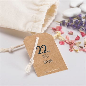 Geschenkbeutel Kommunion kraftpapierillustration - Vue 2