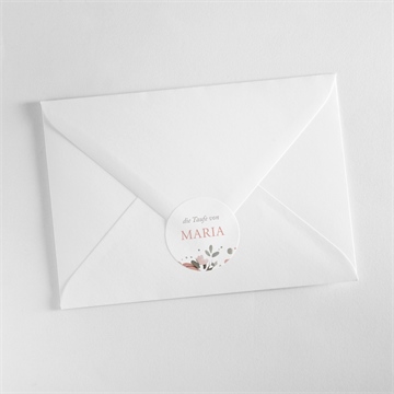 Aufkleber Taufe prachtvoll - Vue 3