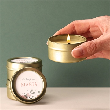 Kerze Taufe prachtvoll - Vue 2