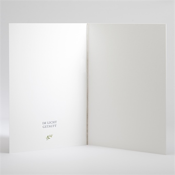 Kirchenheft Taufe im licht getauft - Vue 3