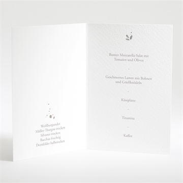 Menükarte Taufe prachtvoll - Vue 2