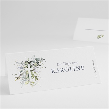 Tischkarte Taufe ref. N440915