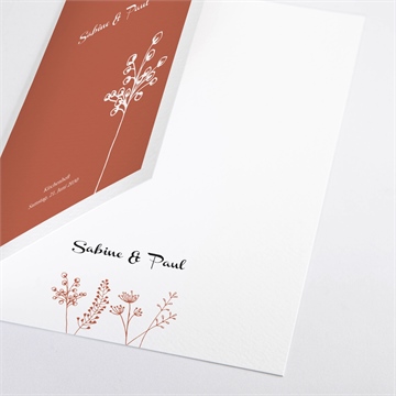 Kirchenheft Hochzeit herbstblüten - Vue 2