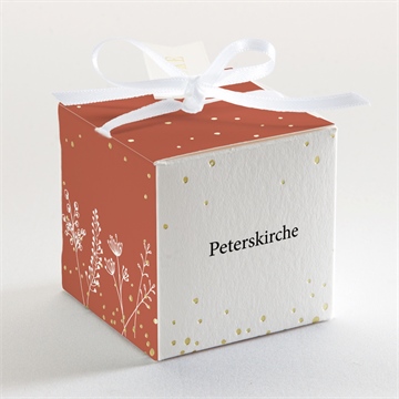 Geschenkbox Hochzeit herbstblüten - gold - Vue 3