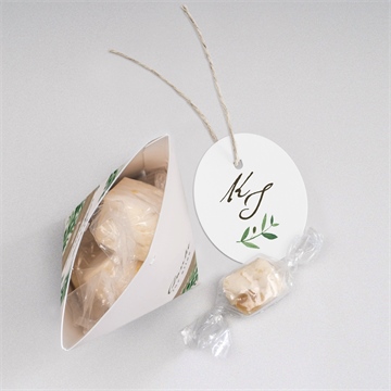 Geschenkbox Hochzeit frühlingskranz - schachtel - Vue 3