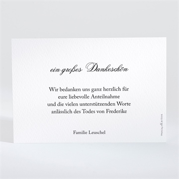 Trauerdanksagung federleicht - vue 2