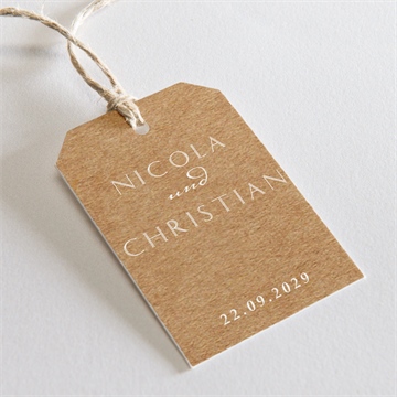 Geschenkanhänger Hochzeit ref. N291295