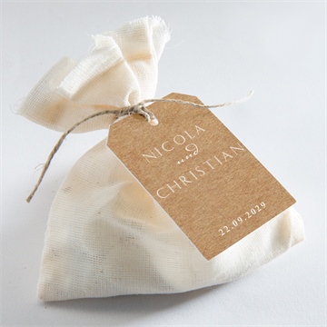 Geschenkanhänger Hochzeit panorama - Vue 2