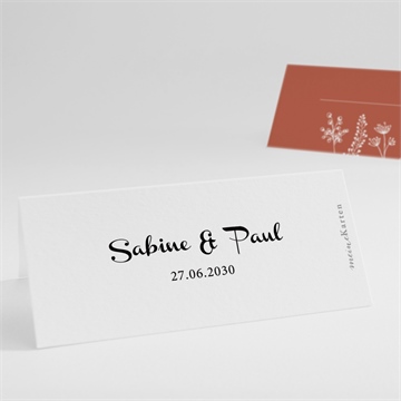 Tischkarte Hochzeit ref. N440815