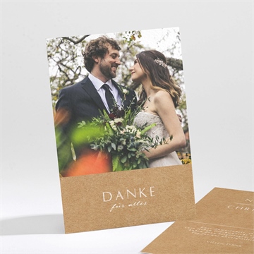 Dankeskarte Hochzeit ref. N211483