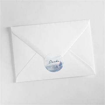 Aufkleber Trauer waldaquarell - Vue 3