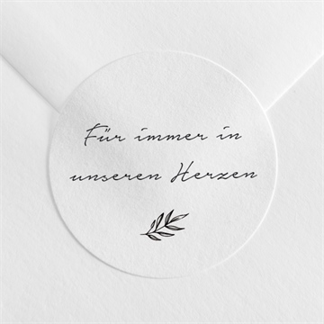 Aufkleber Trauer für dich