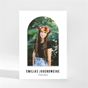 Danksagungskarte Jugendweihe ref. N210189