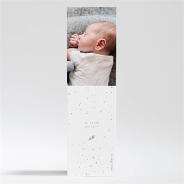 Andenken Taufe blätterranke - Vue 2