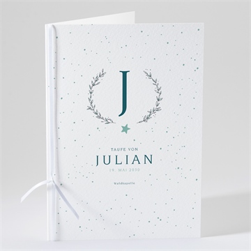 Kirchenheft Taufe blätterranke