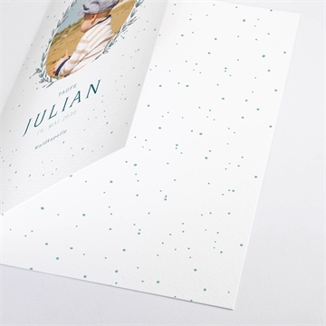 Kirchenheft Taufe blätterranke grün - Vue 2