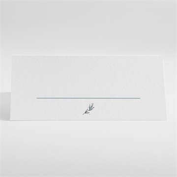 Tischkarte Taufe blätterranke - Vue 2