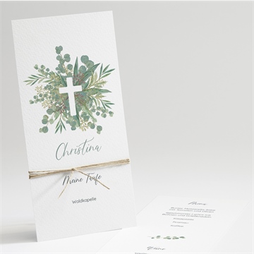 Menükarte Taufe ref. N221260