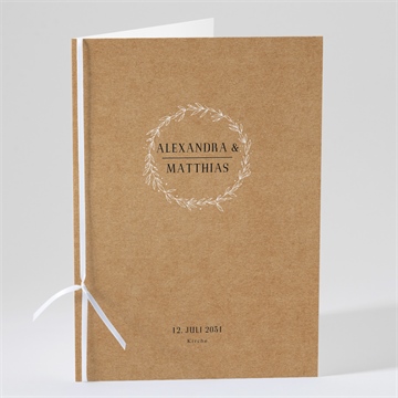 Kirchenheft Hochzeit romanze