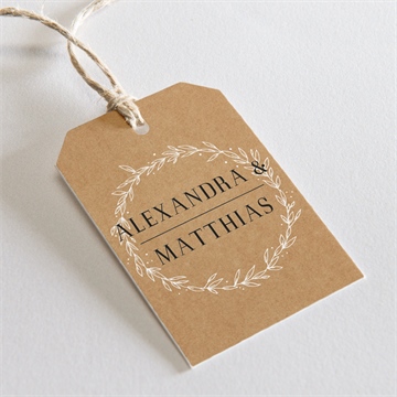 Geschenkanhänger Hochzeit ref. N291167