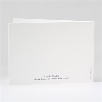 Trauerdanksagung memento - klappkarte - Vue 3