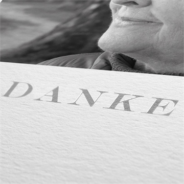 Trauerdanksagung taube der hoffnung - silber - Vue 2