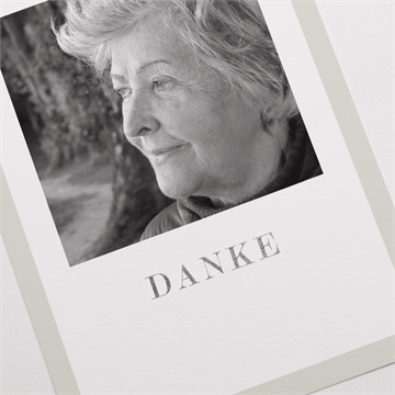 Trauerdanksagung taube der hoffnung - silber - Vue 3