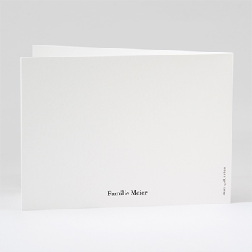 Trauerdanksagung zitat - klappkarte - Vue 3