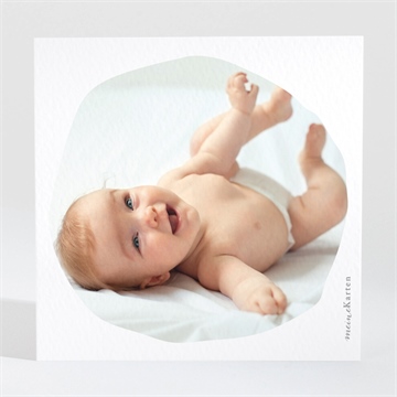 Dankeskarte Geburt tanz der waldtiere (junge) - vue 2