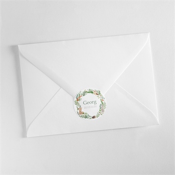 Sticker Geburt tanz der waldtiere (junge) - vue 3