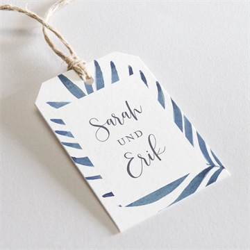 Geschenkanhänger Hochzeit evasion